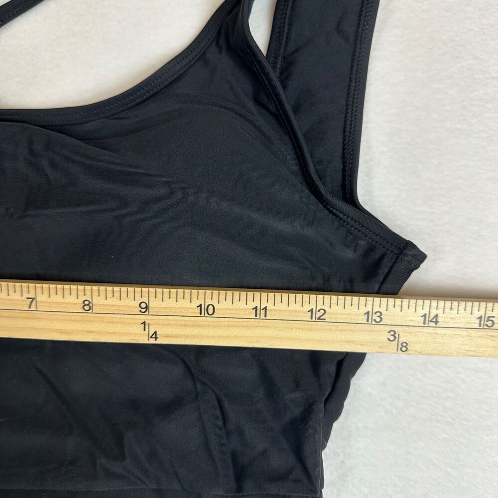 Women's Size XS Incontinence One Piece Round Neck Black Swimsuit New - Picture 4 of 6
